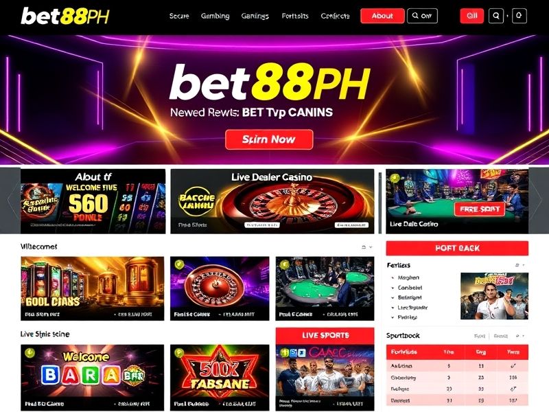Welcome to Bet88PH: Your gateway to the best online casino experience and live sports betting. Enjoy secure, high-quality gambling games with exclusive promotions and bonuses.